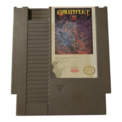Gauntlet II NES Nintendo Game Cartridge Tested Authentic