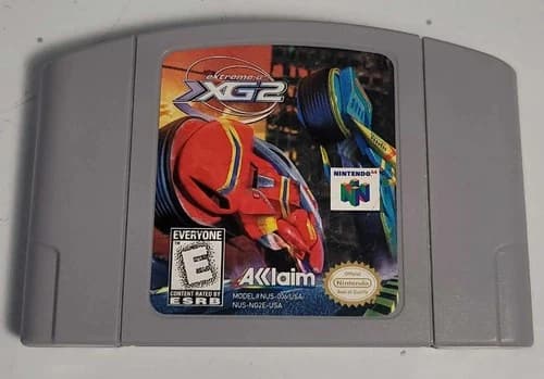 Extreme-G 2 XG2 (Nintendo 64, N64, 1998)