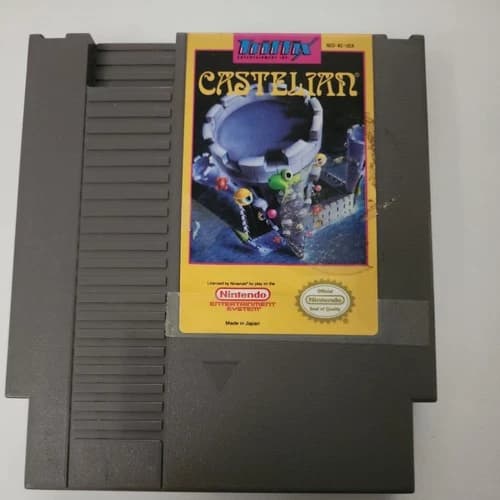 Castelian (Nintendo Entertainment System, 1991) Tested And Working
