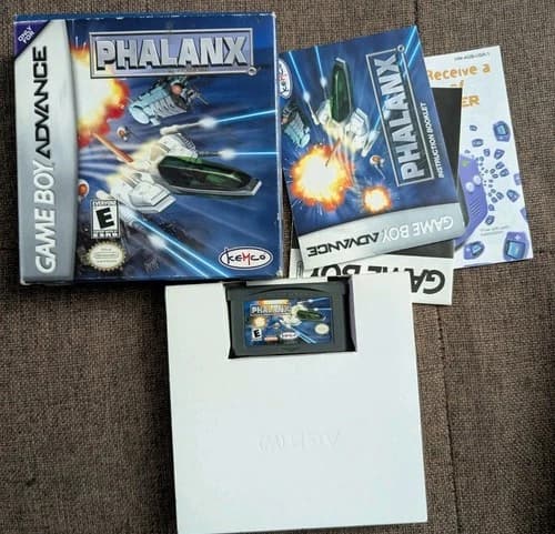 Phalanx Gameboy Advance Cib Complete Good Condition