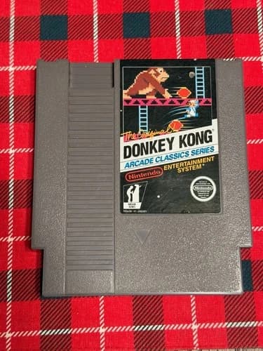 Donkey Kong Arcade Classics Series Nintendo NES Game Cartridge