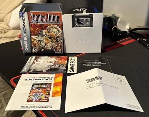 Yggdra Union: We'll Never Fight Alone - Game Boy Advance GBA - CIB - *FREE S/H*