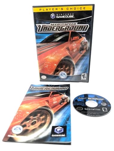 Need for Speed: Underground - Nintendo GameCube - Complete - Works