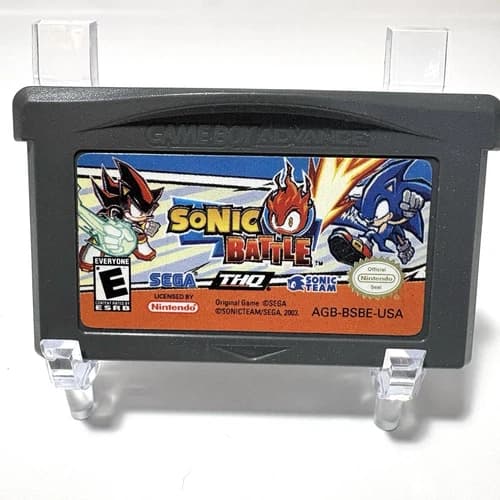 Sonic Battle Nintendo Gameboy Advance GBA Tested Authentic Clean Fast Shipping