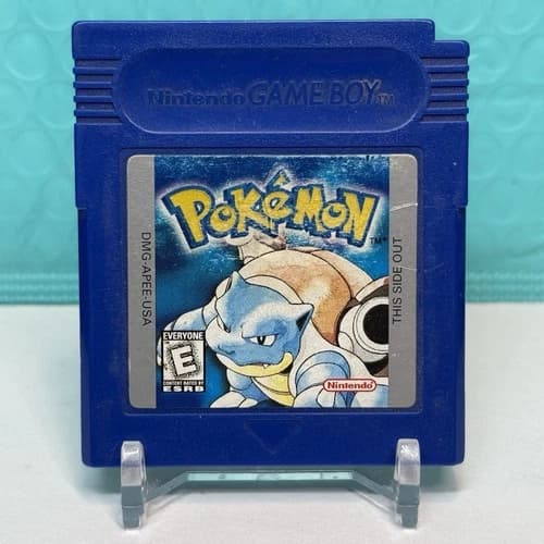 Pokemon Blue Version – GameBoy [Authentic – New Save Battery] Cartridge Only
