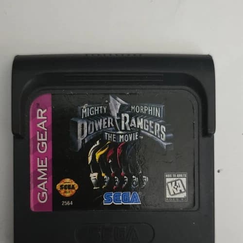 SEGA Mighty Morphin Power Rangers: The Movie (Sega Game Gear KA NTSC-U/C Cart)