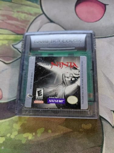 Return of the Ninja (Nintendo Game Boy Color GBC, 2001 Natsume) Authentic TESTED