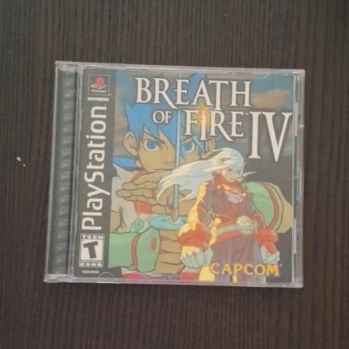 Breath of Fire IV(4) Sony PlayStation 1 CIB Tested