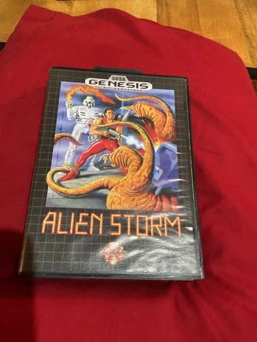 🔥Alien Storm Sega Genesis Game Cartridge CIB L👀k! 😲