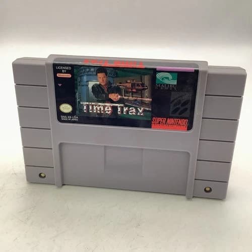 Time Trax (Super Nintendo, 1994) SNES Authentic Tested