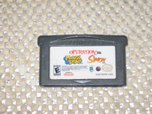 Mouse Trap/Operation/Simon (Nintendo Game Boy Advance, 2005)