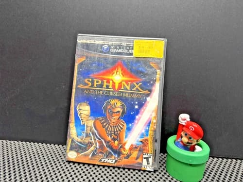 Sphinx and the Cursed Mummy (Nintendo GameCube, 2003) - FREE SHIPPING