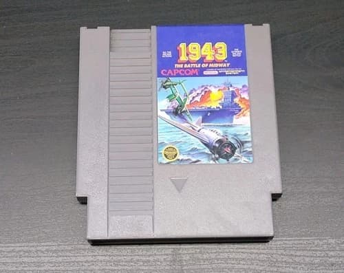 1943: The Battle of Midway NES (Nintendo, 1988) Authentic - Tested