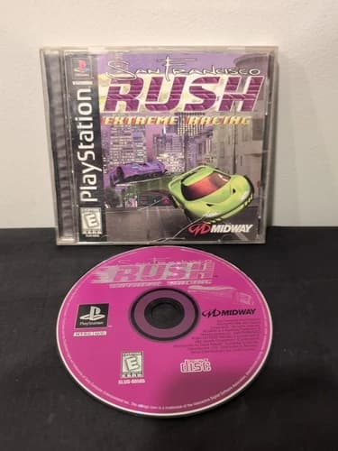 San Francisco Rush Extreme Racing (PlayStation 1, 1998) PS1 CIB Complete