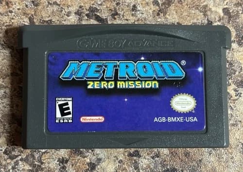Metroid: Zero Mission Nintendo Gameboy Advance GBA Tested Authentic. Game Only