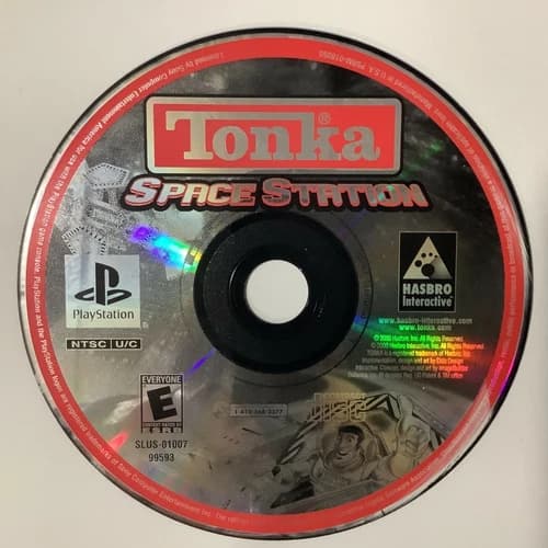 Tonka Space Station PS1 Sony PlayStation 1 Disc Only