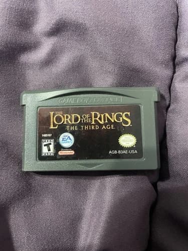 Lord of the Rings: The Third Age Nintendo Game Boy Advance
