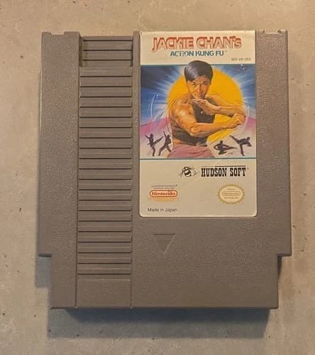 Jackie Chan's Kung Fu Action Nintendo NES Cart Only ***READ***