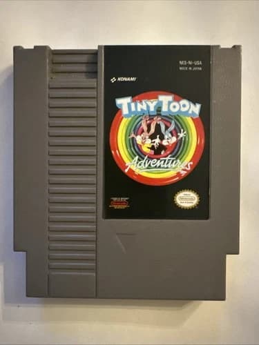 Tiny Toon Adventures Nintendo NES Cartridge