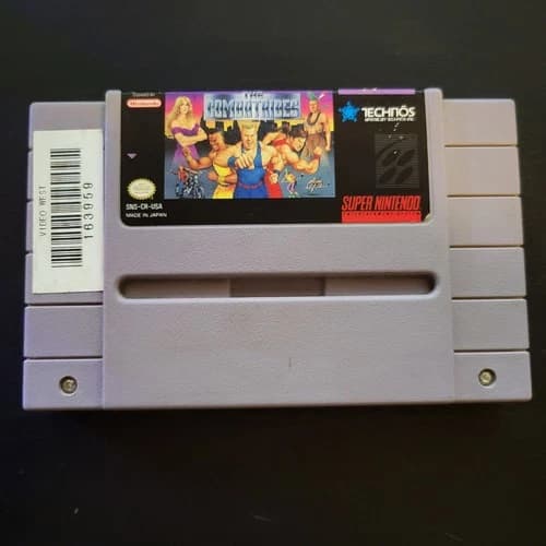 The Combatribes (Super Nintendo SNES, 1992) Tested Working Rare #ML