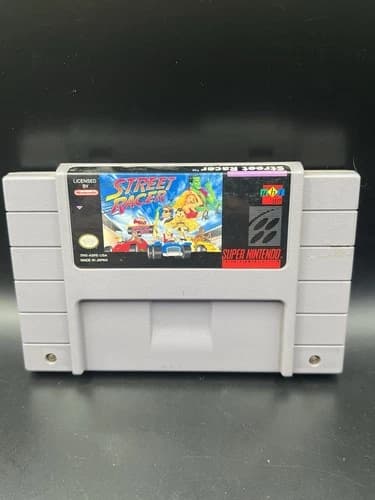 Street Racer (Super Nintendo, SNES) Authentic! game cartridge Tested