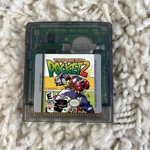 TopGear Pocket 2 (Nintendo Game Boy Color, 1999) GBC Tested