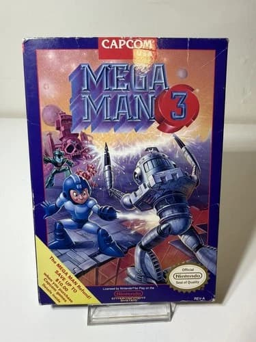 Mega Man 3 Nintendo NES CIB Complete in Box