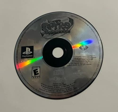 Spyro 2 Ripto's Rage (Sony PlayStation 1, 1999 PS1) Game Only - Tested
