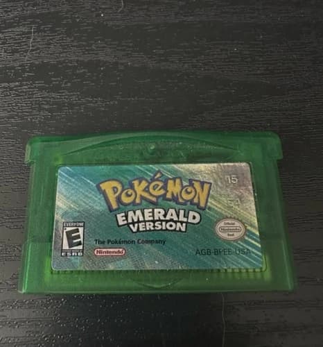 Nintendo Pokémon Emerald Version Game Boy Advance NTSC-U/C Official Cartridge