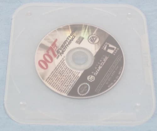 James Bond 007: Everything or Nothing, GameCube, Disc Only, Tested
