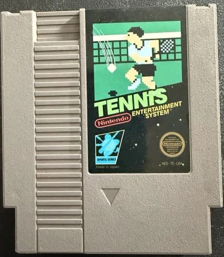 Tennis (Nintendo Entertainment System, 1985) Excellent Condition