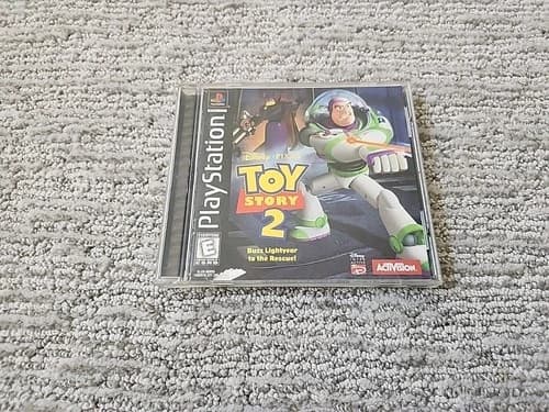Toy Story 2: Buzz Lightyear to the Rescue (PlayStation 1 PS1) BL CIB COMPLETE