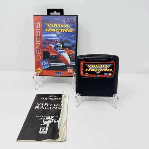 Virtua Racing Sega Genesis Complete CIB Tested