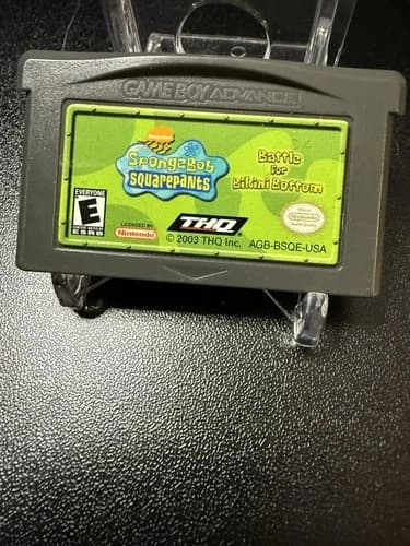 SpongeBob SquarePants: Battle for Bikini Bottom (Nintendo Game Boy Advance,...
