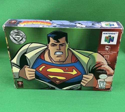 superman N64 CIB