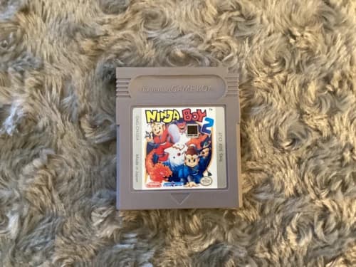 Excellent preowned condition Ninja Boy 2 for Nintendo Gameboy Tested Working
