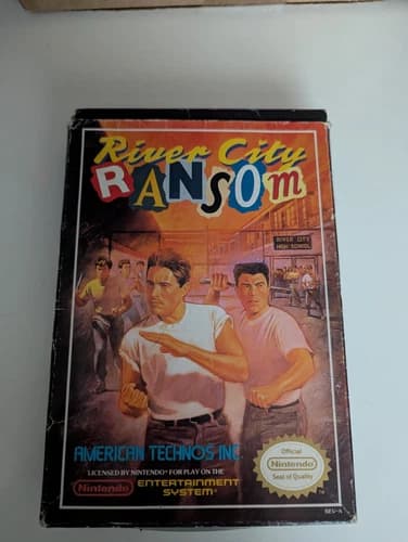 River City Ransom (Nintendo NES, 1989) Authentic Complete CIB