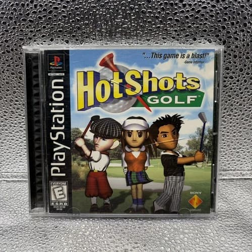 Hot Shots Golf Sony PlayStation 1 PS1 (1998), TESTED & WORKING! Complete