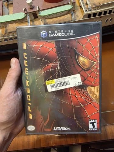 Spider-Man 2 Nintendo GameCube Blockbuster Resealed Video Game