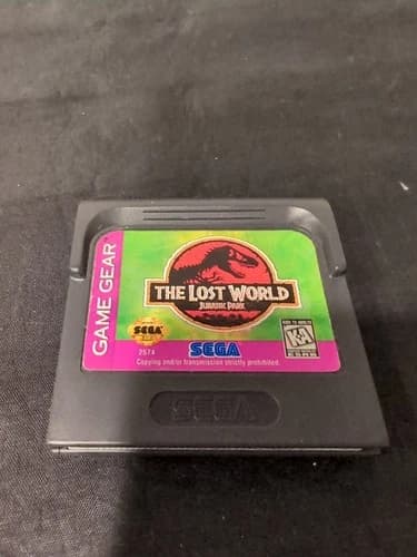 Jurassic Park The Lost World Sega Game Gear Cartridge Only