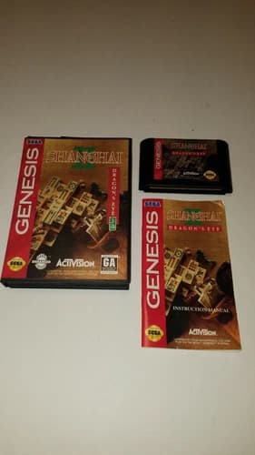 Shanghai II: Dragon's Eye (Sega Genesis, 1994)