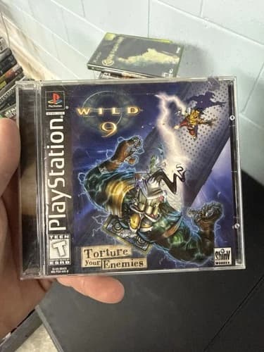 Wild 9 Sony Playstation 1 PS1 Complete CIB - Tested