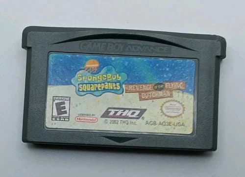 SpongeBob Square Pants: Revenge Of The Flying Dutchman NINTENDO GAMEBOY ADVANCE