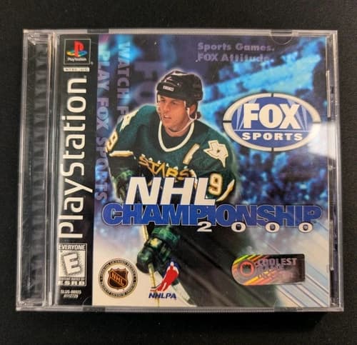 NHL Championship 2000 (Sony PS1, 1999) Complete | Tested | Authentic