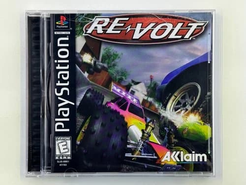 Re-Volt CIB w/ Registration Card (Sony PlayStation 1/PSX/PS1, 1999)