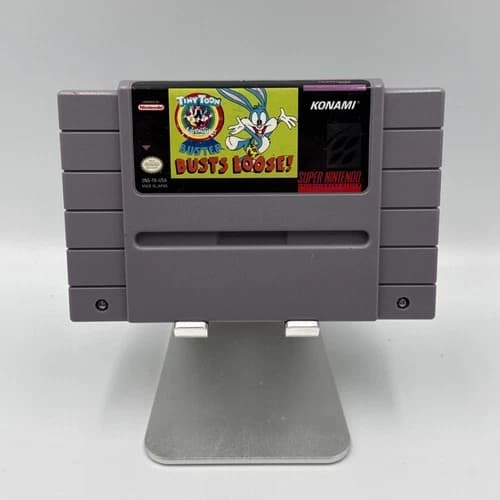 Tiny Toon Adventures: Buster Busts Loose (Super Nintendo SNES, 1993) Tested