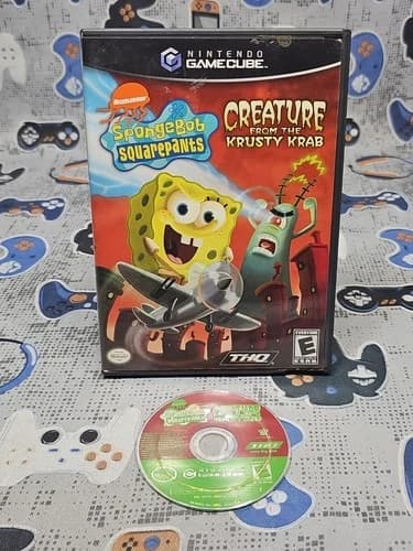 SpongeBob SquarePants: Creature from the Krusty Krab (Nintendo GameCube 2006)