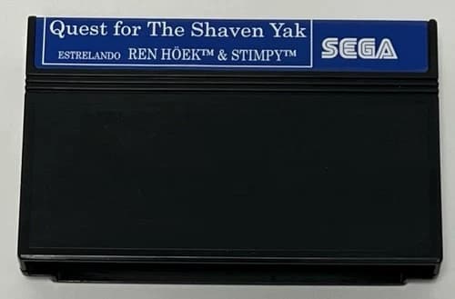 The Ren & Stimpy Show Quest for the Shaven Yak - Master System - TEC TOY - Loose