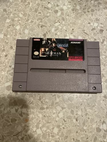 Batman Returns (Super Nintendo Entertainment System SNES) - Tested, Authentic