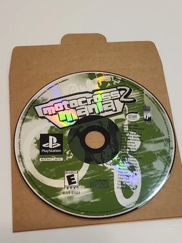 Motocross Mania 2 (Sony PlayStation 1, 2003) PS1 Disc only